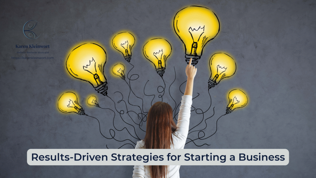 Karen Kleinwort | Small Business Coach | Self-Care | Women's Business Resource Community | starting business tips